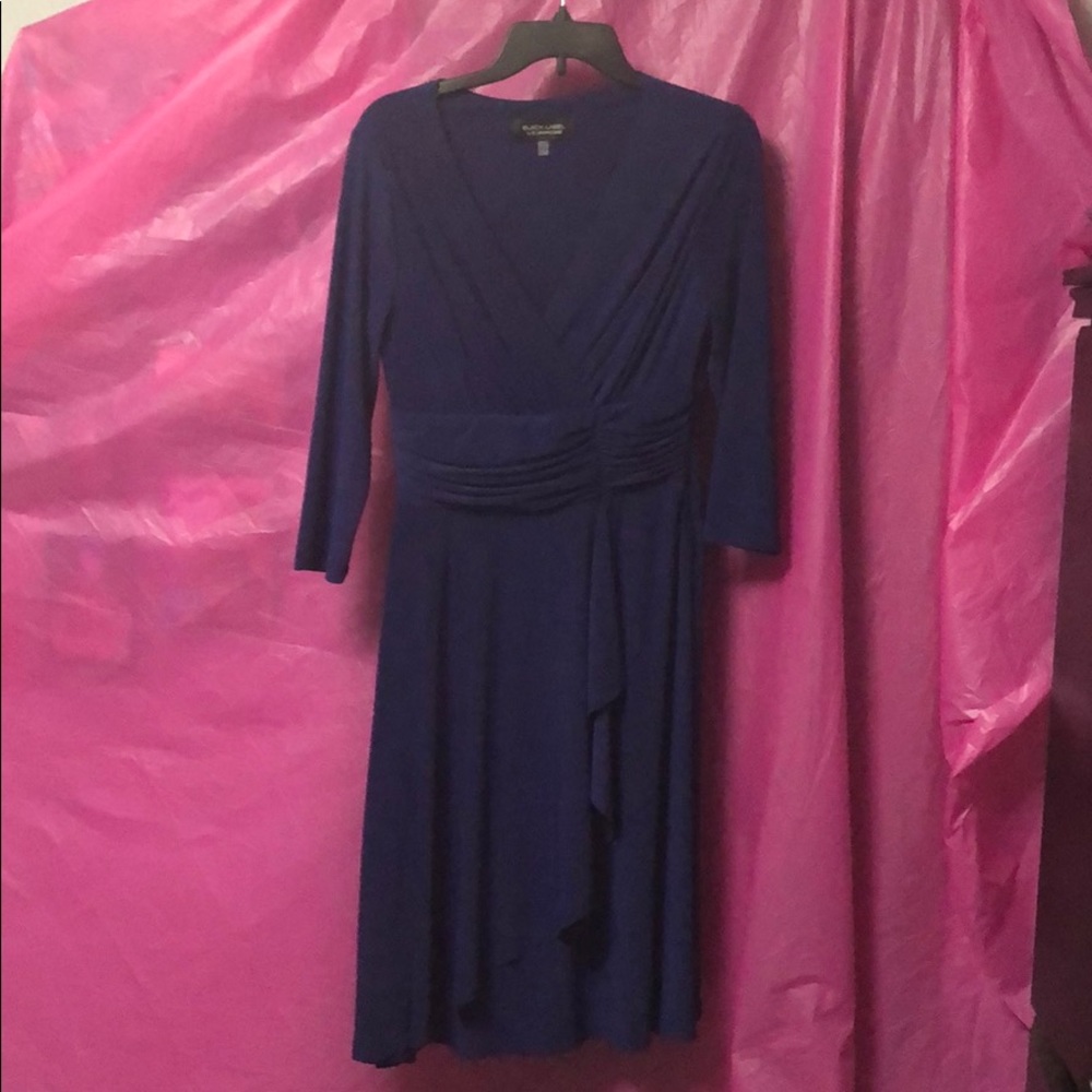 Faux wrap dress